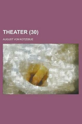 Cover of Theater Volume 30