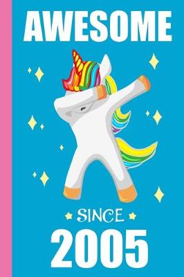 Book cover for 14th Birthday Dabbing Unicorn