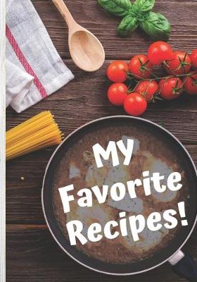 Book cover for My Favorite Recipes