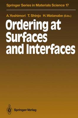 Cover of Ordering at Surfaces and Interfaces