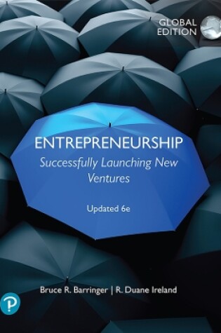 Cover of Entrepreneurship: Successfully Launching New Ventures, Global Edition