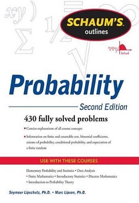 Book cover for Schaum's Outline of Probability, Second Edition