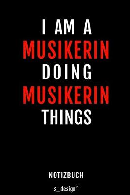 Book cover for Notizbuch fur Musiker / Musikerin