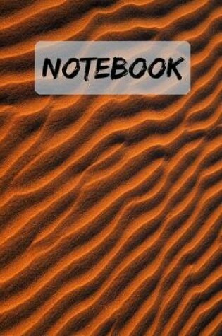 Cover of Notebook - Cool Sandy Beach Notepad / Journal / Diary