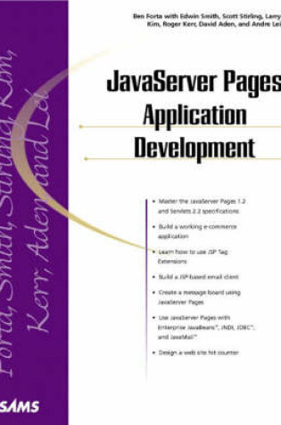 Cover of JavaServer Pages Application Development