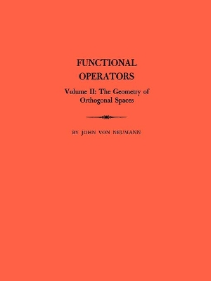 Book cover for Functional Operators (AM-22), Volume 2