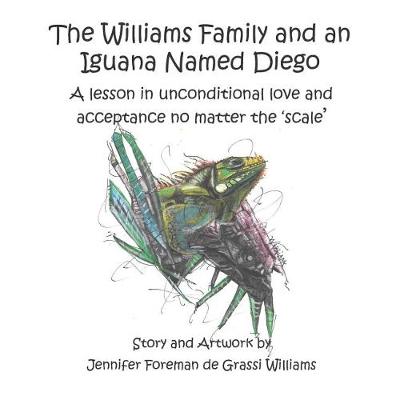 Cover of The Williams Family and an Iguana Named Diego