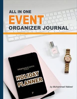 Cover of All in one Event Organizer Journal - Holiday Planner