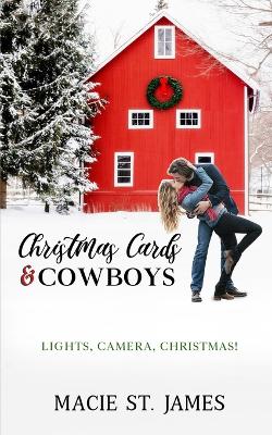 Book cover for Christmas Cards and Cowboys