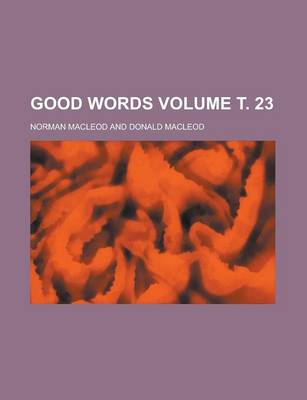 Book cover for Good Words Volume . 23