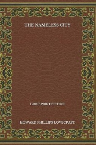 Cover of The Nameless City - Large Print Edition