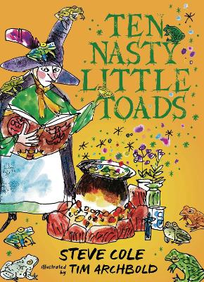 Book cover for Ten Nasty Little Toads