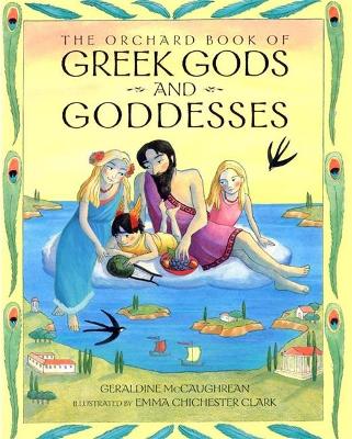 Book cover for The Orchard Book of Greek Gods and Goddesses