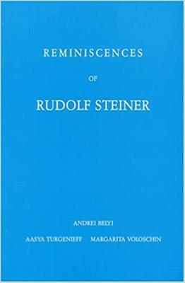 Book cover for Reminiscences of Rudolf Steiner