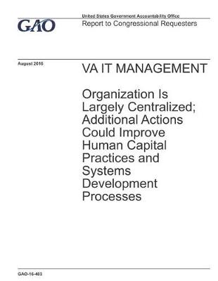 Book cover for Va It Management