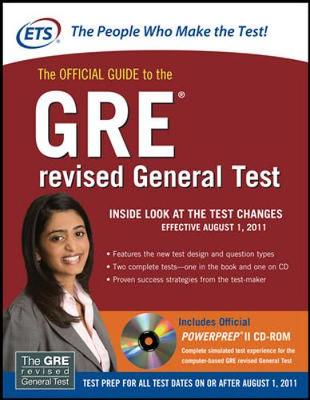 Book cover for The Official Guide to the GRE revised General Test