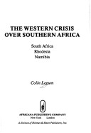 Book cover for Western Crisis Over Southern Africa