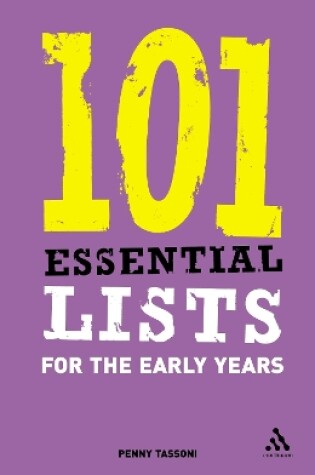 Cover of 101 Essential Lists for the Early Years