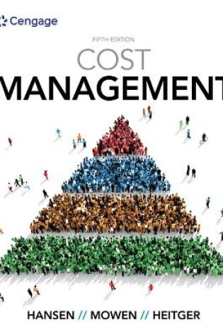 Cover of Cnowv2 for Hansen/Mowen/Heitger's Cost Management, 1 Term Printed Access Card