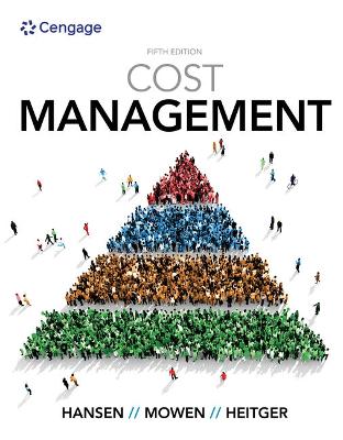 Book cover for Cnowv2 for Hansen/Mowen/Heitger's Cost Management, 1 Term Printed Access Card