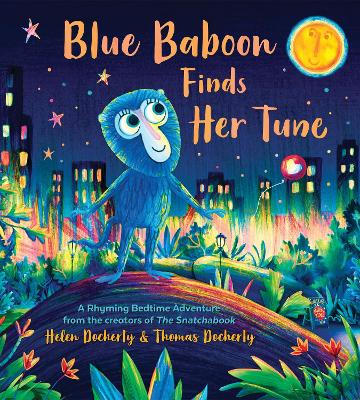 Book cover for Blue Baboon Finds Her Tune
