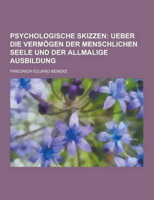 Book cover for Psychologische Skizzen