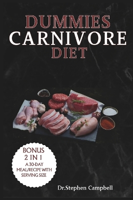 Book cover for Dummies Carnivore Diet