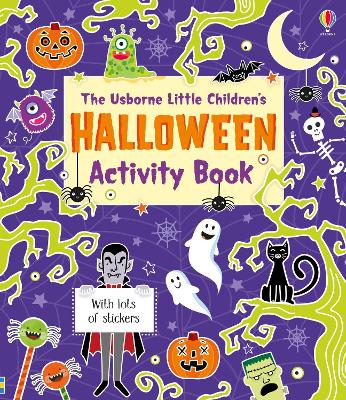 Book cover for Little Children's Halloween Activity Book