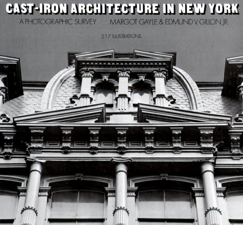 Book cover for Cast-iron Architecture in New York