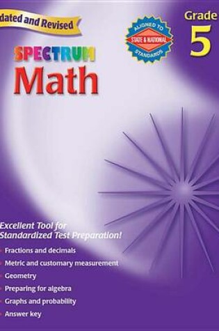 Cover of Math, Grade 5