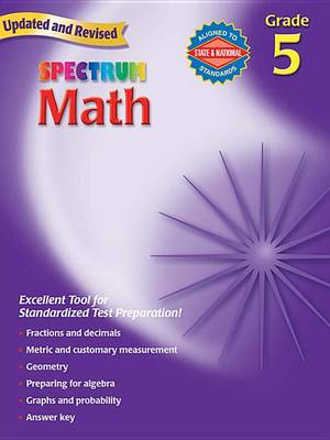 Book cover for Math, Grade 5