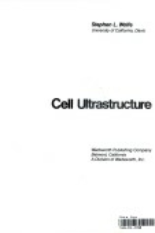 Cover of Cell Ultrastructure