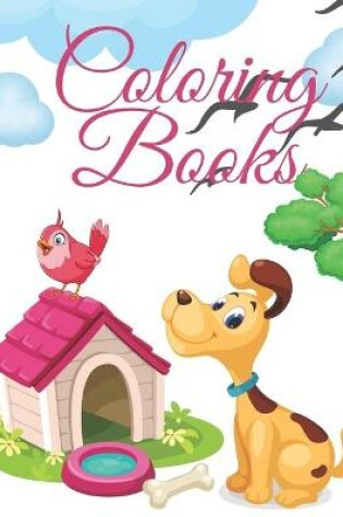 Cover of puppy coloring book