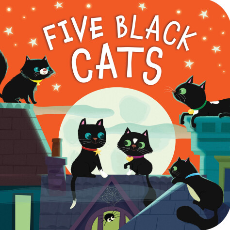 Book cover for Five Black Cats
