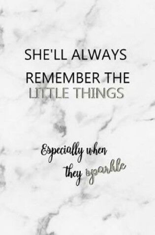 Cover of She'll Always Remember The Little Things Especially When They Sparkle