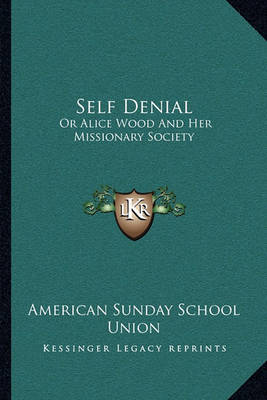 Book cover for Self Denial