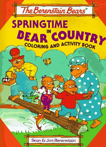 Book cover for The Berenstain Bears Springtime in Bear Country