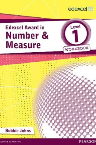 Cover of Edexcel Award in Number and Measure Level 1 Workbook