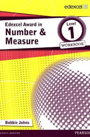 Cover of Edexcel Award in Number and Measure Level 1 Workbook