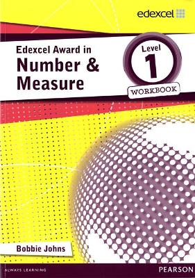 Cover of Edexcel Award in Number and Measure Level 1 Workbook