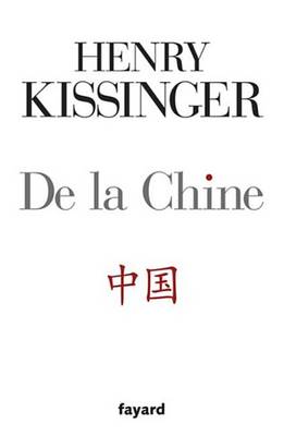 Book cover for de la Chine