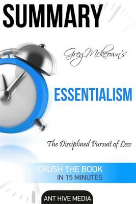 Book cover for Greg McKeown's Essentialism