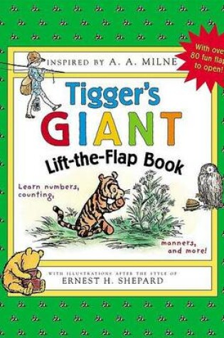Cover of Tigger's Giant Lift-The-Flap Book