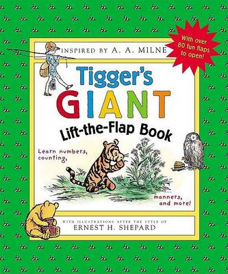 Cover of Tigger's Giant Lift-The-Flap Book