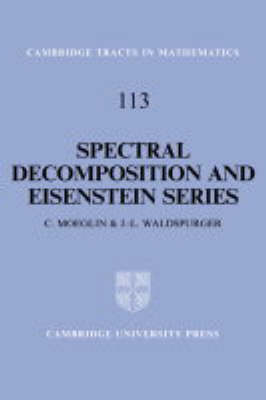 Book cover for Spectral Decomposition and Eisenstein Series