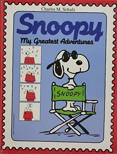 Book cover for Snoopy, My Greatest Adventures