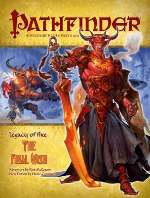 Book cover for Pathfinder Adventure Path: Legacy of Fire #6 - The Final Wish