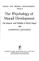 Book cover for Psychology of Moral Development