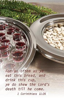 Book cover for Let Us Break Bread Bulletin (Pkg 100) Communion