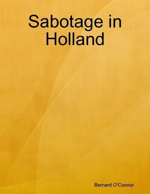 Book cover for Sabotage in Holland